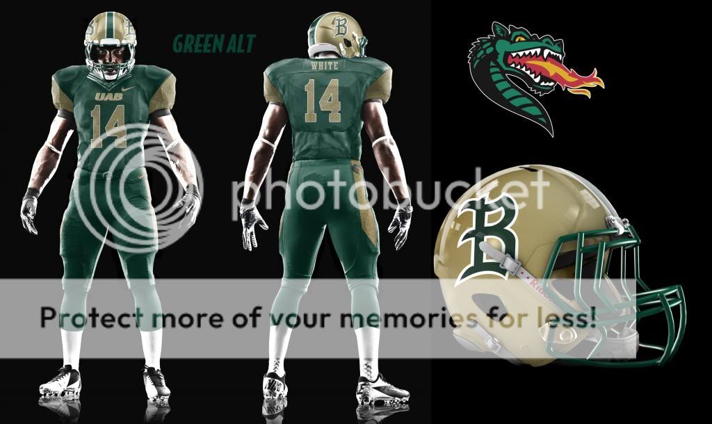 UAB Football Uniform Redo Concepts Chris Creamer's Sports Logos